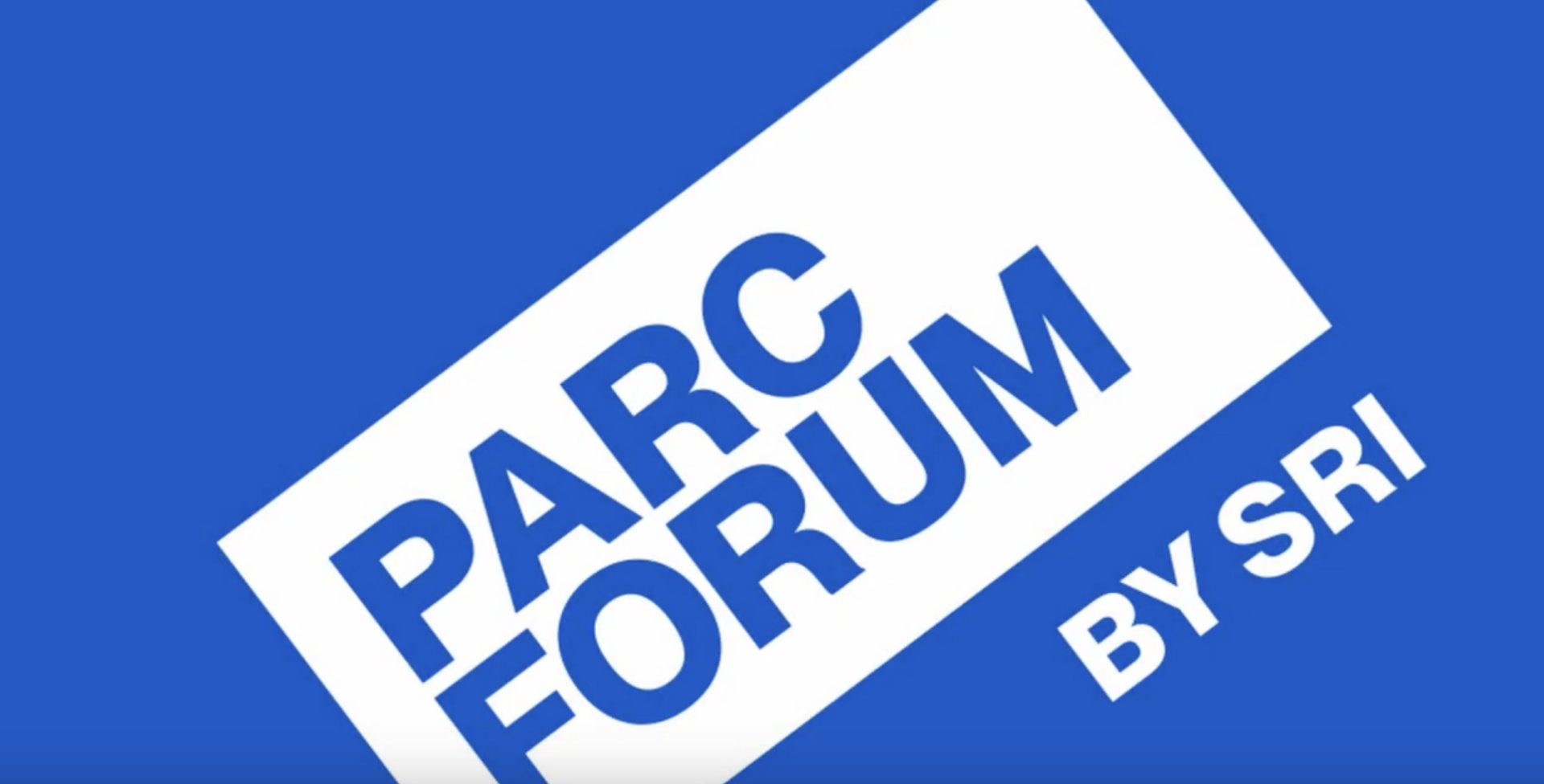 parc forum sri